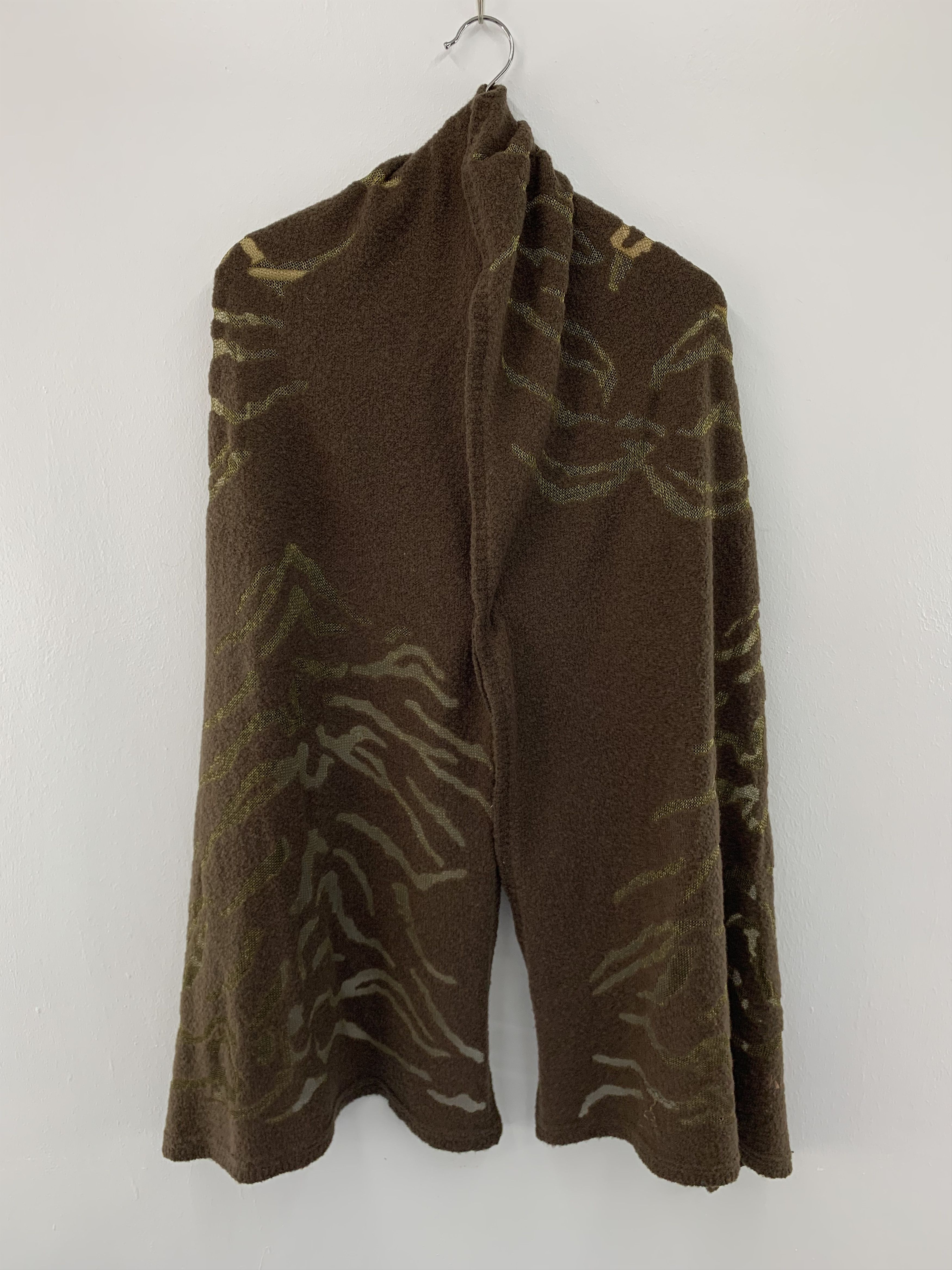 Krizia Uomo Krizia Uomo Scarf Wool Muffler Neck Wrap BL5194 Size ONE SIZE - 1 Thumbnail