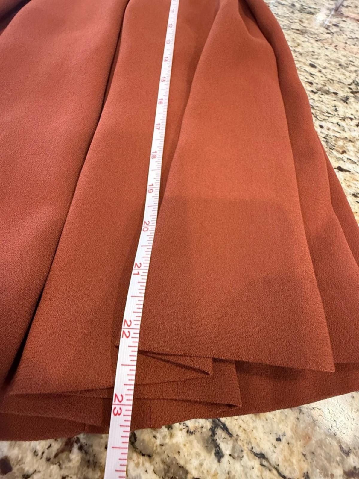 Other Uniqlo pleated midi skirt in a reddish brown SZ 6 Size 28" / US 6 / IT 42 - 6 Thumbnail