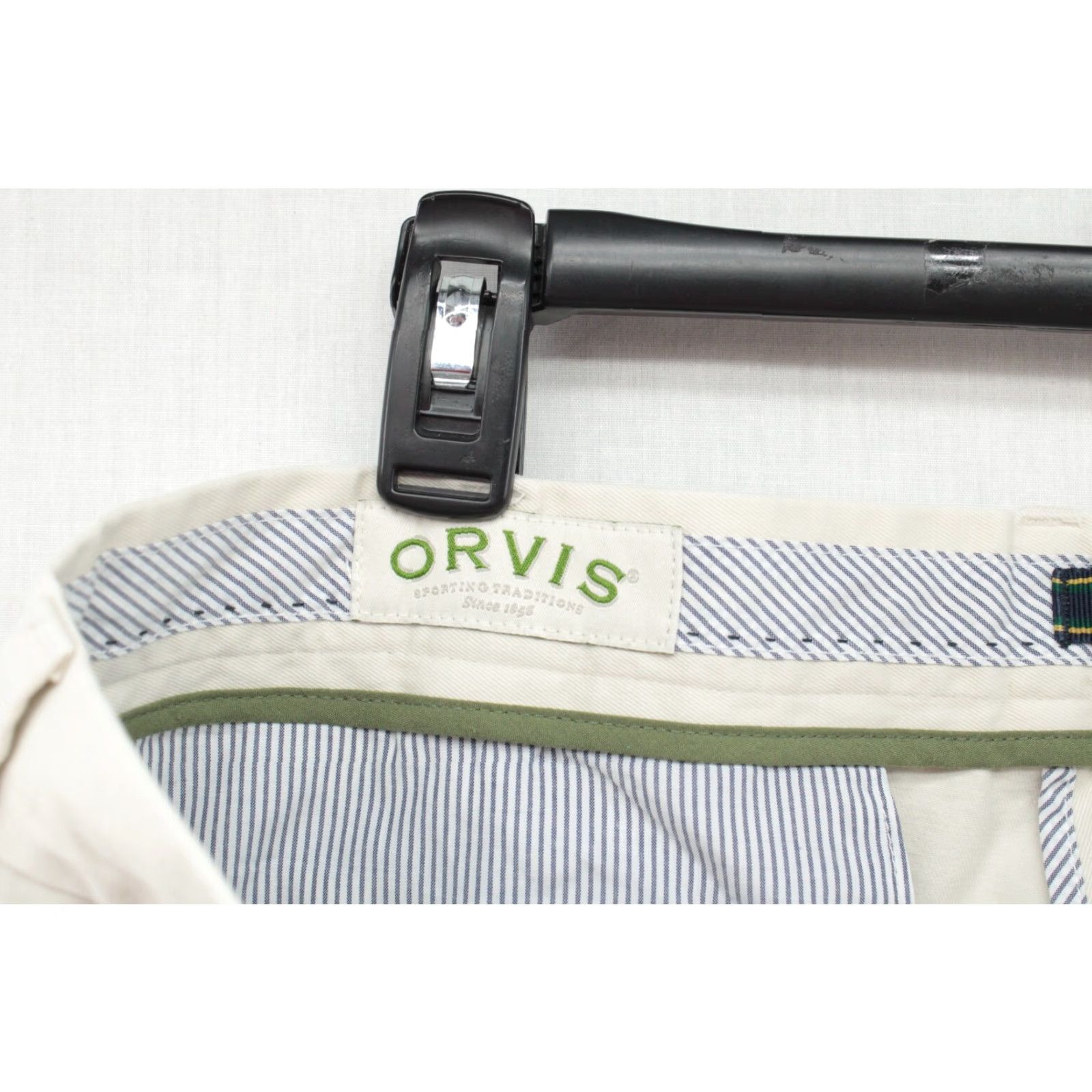 Orvis Orvis Chino Pants Men’s 40X28 Beige Lightweight Pima Cotton Preppy Classic Size US 40 / EU 56 - 6 Thumbnail