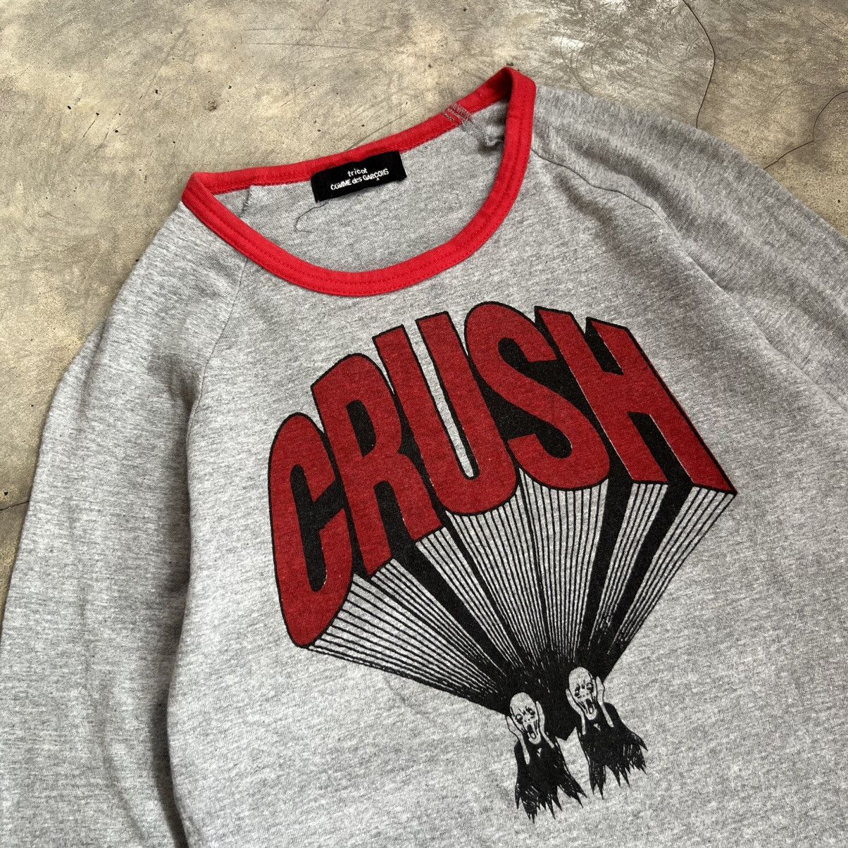Comme des Garcons Vintage Tricoat Comme Des Garcons Crush Longsleeve Shirt Size US S / EU 44-46 / 1 - 2 Thumbnail