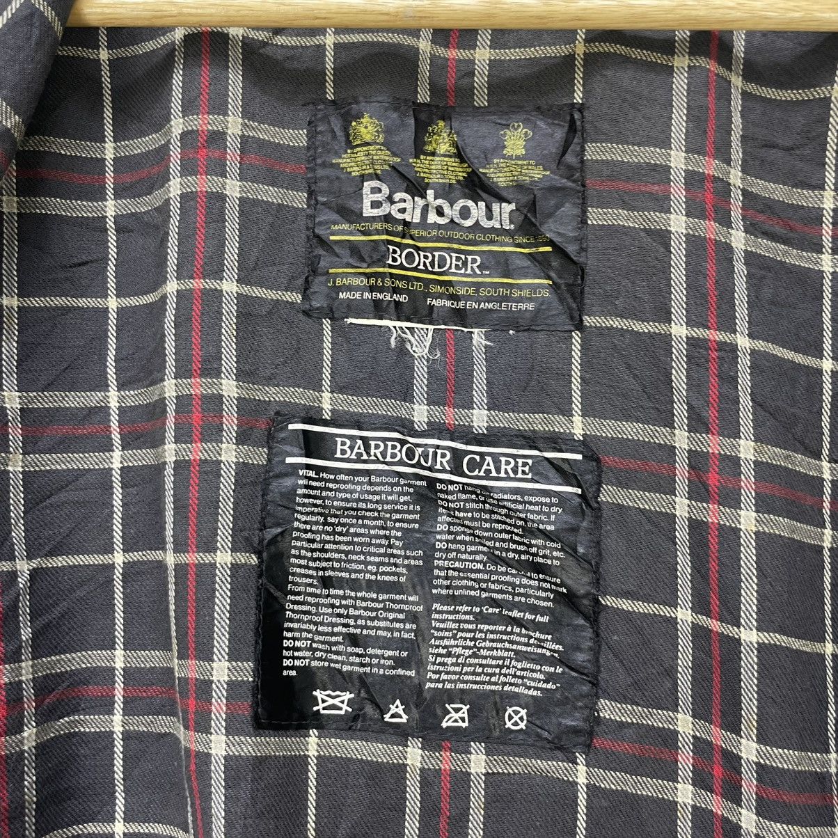 Barbour × Vintage 💥Vintage Barbour Boarder Waxed Jacket Size US XL / EU 56 / 4 - 12 Thumbnail