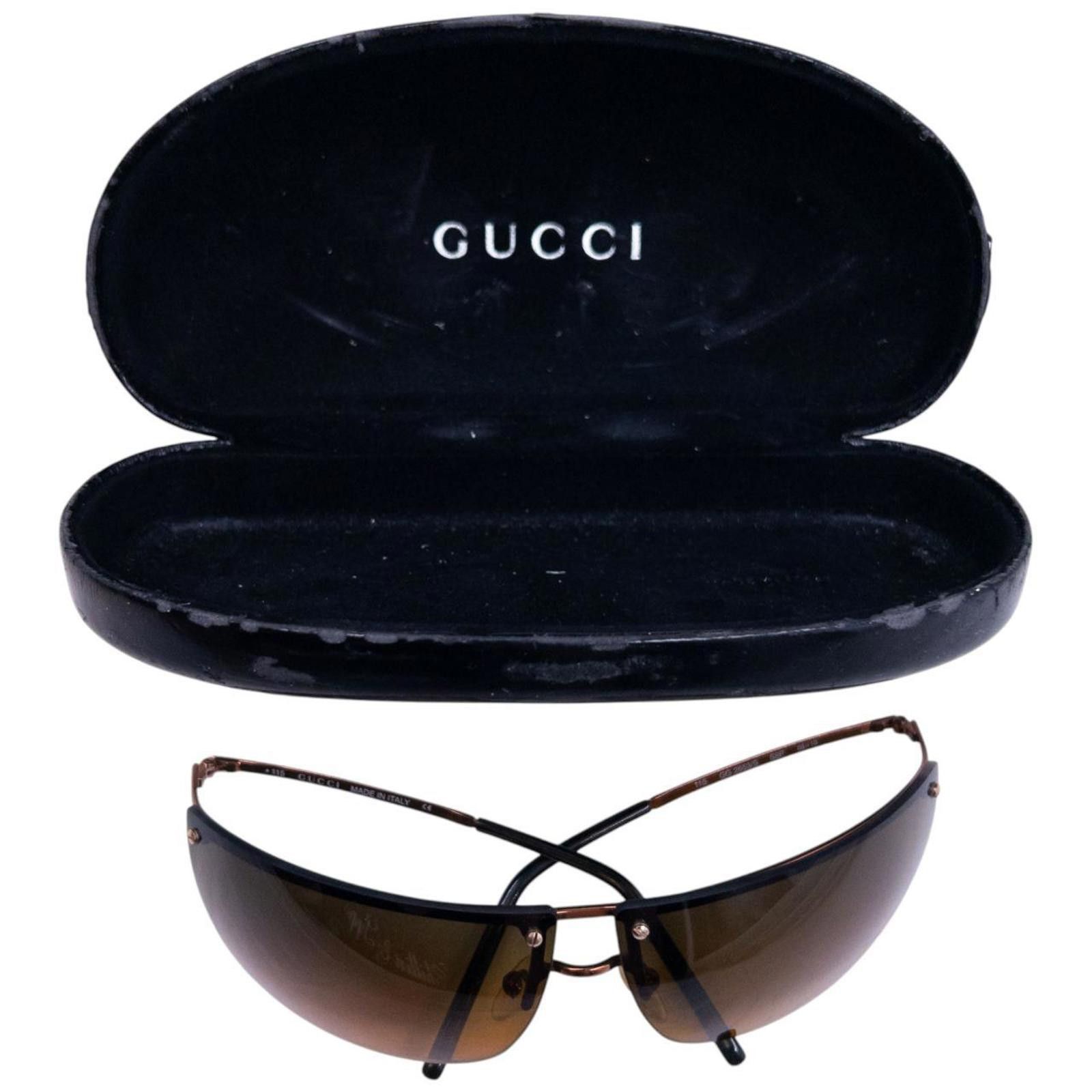 Gucci Vintage Gucci Rimless Sunglasses Size ONE SIZE - 8 Thumbnail