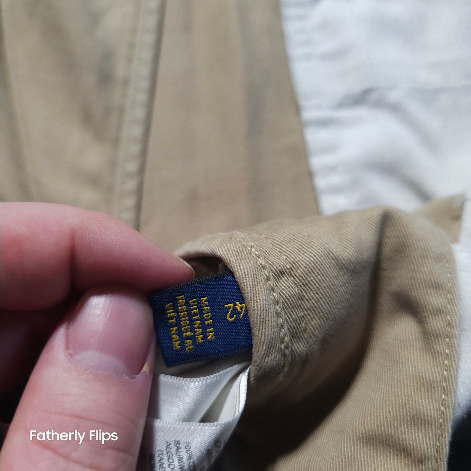 Polo Ralph Lauren Polo Ralph Lauren Relaxed Fit Chino Shorts 42 Khaki Tan Size US 42 / EU 58 - 6 Thumbnail