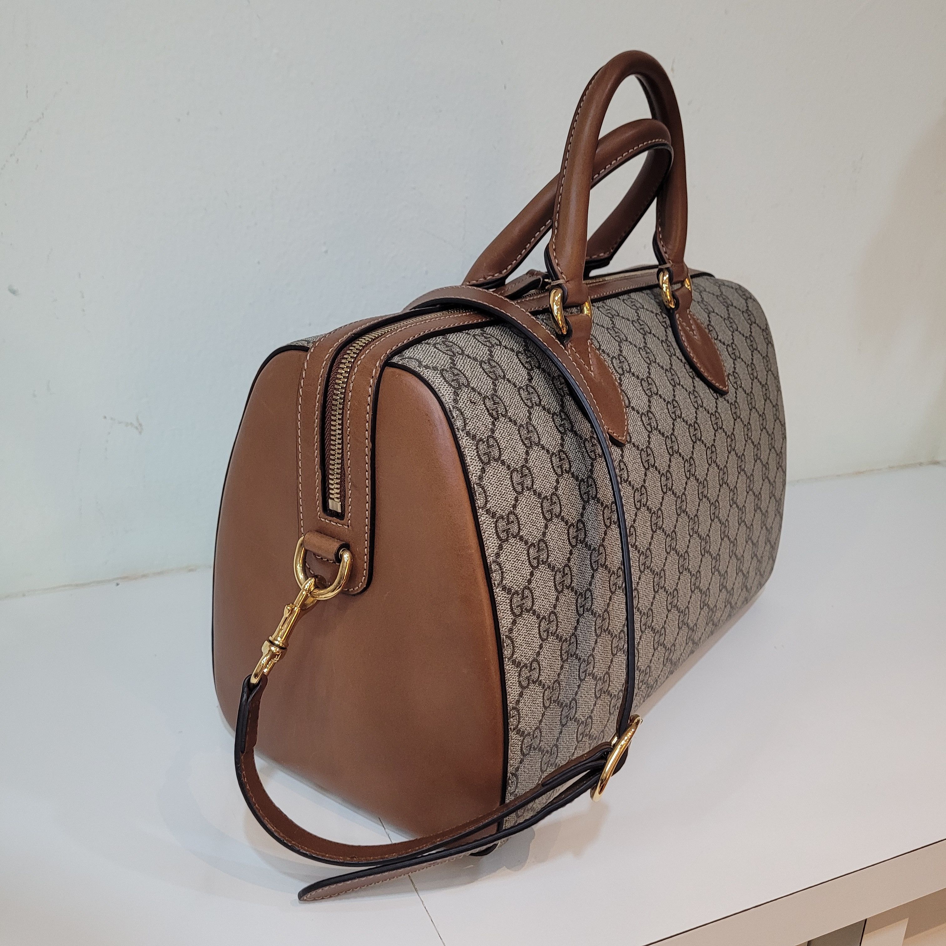 Gucci Gucci GG Supreme Boston Large Sling Crossbody Bag Size ONE SIZE - 3 Thumbnail