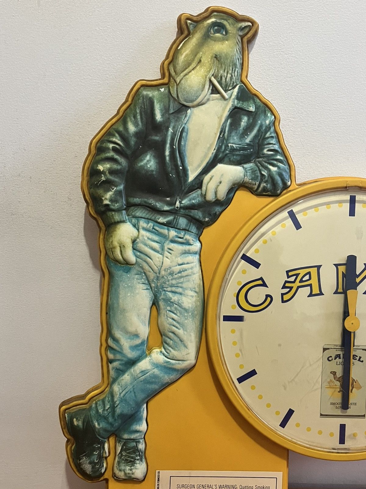 Camel 1992 Camel Clock from Ad campaign Size 42 - 3 Thumbnail