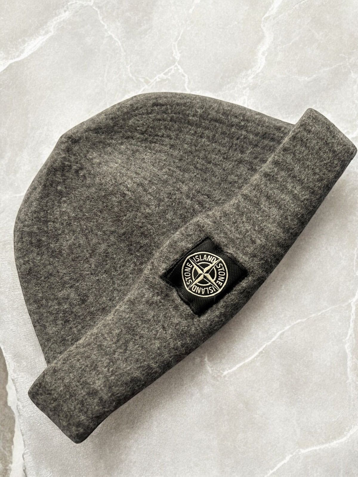 Stone Island × Vintage STONE ISLAND WOOL BEANIE SMALL SIZE HEAVY KNIT Vintage hat Size 26 - 2 Thumbnail
