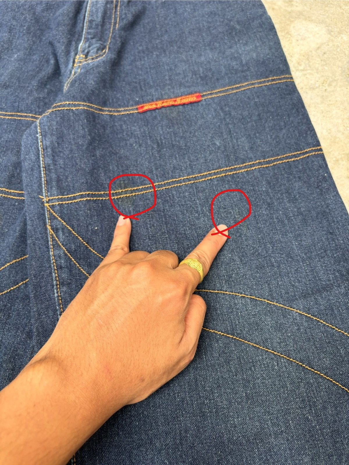 Japanese Brand Vintage Yue REN BOY Jeans (JNCO Style) Skateboard Size US 26 / EU 42 - 14 Thumbnail