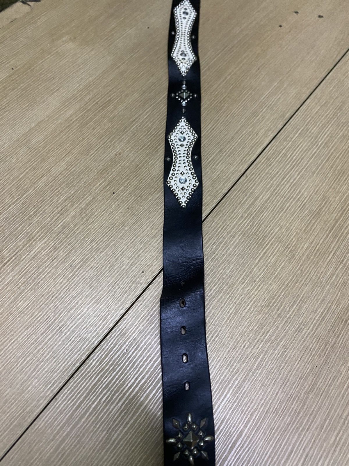 Murder License MURDER LICENSE Leather Studded Belt Size ONE SIZE - 13 Thumbnail