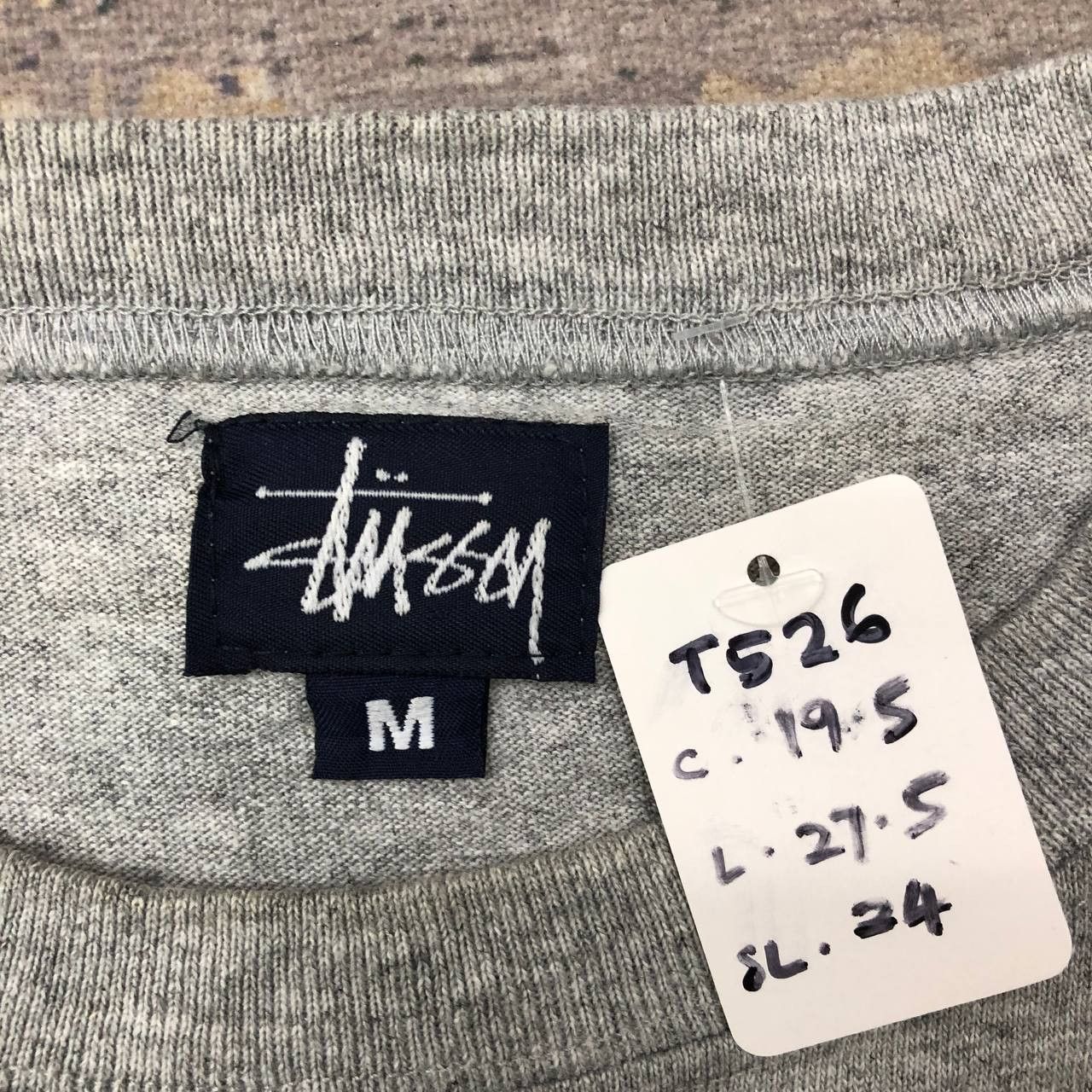 Stussy T526 VTG MADE IN USA NO.4 NYTLA STUSSY TOUR TEE Size US M / EU 48-50 / 2 - 8 Thumbnail