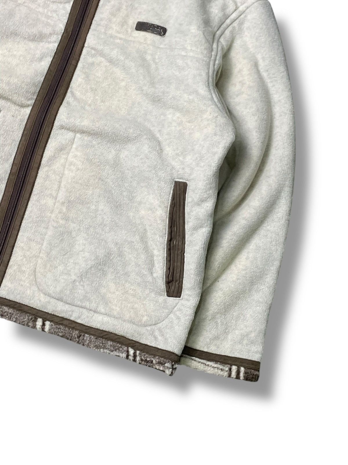 Japanese Brand × Vintage Vintage FIRST DOWN Fleece Zipper Jacket (79) Size US L / EU 52-54 / 3 - 3 Thumbnail
