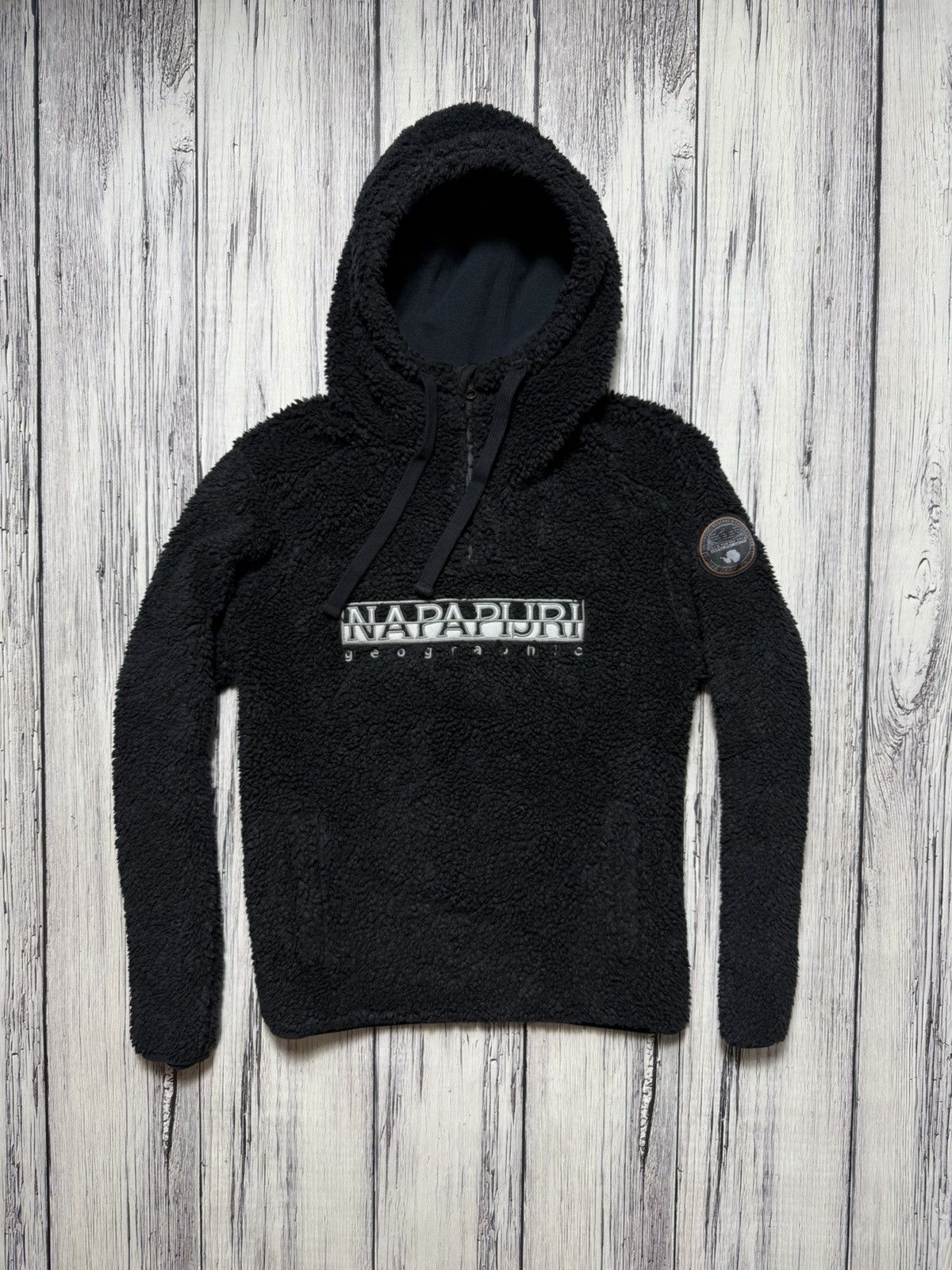 Napapijri Napapijri jacket sherpa anorak original m size fleece Size US M / EU 48-50 / 2 - 1 Thumbnail