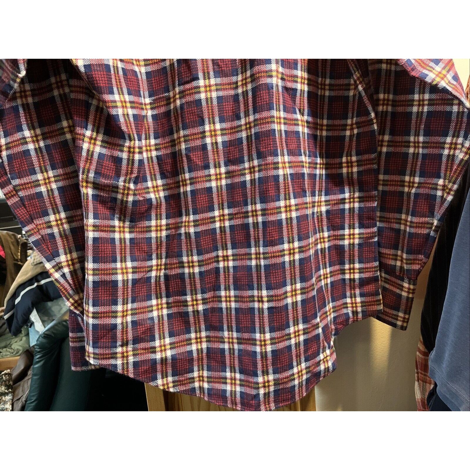 Other Bellcraft Vintage Men’s L Red Plaid LS Pearl Snap Western Size US L / EU 52-54 / 3 - 11 Thumbnail