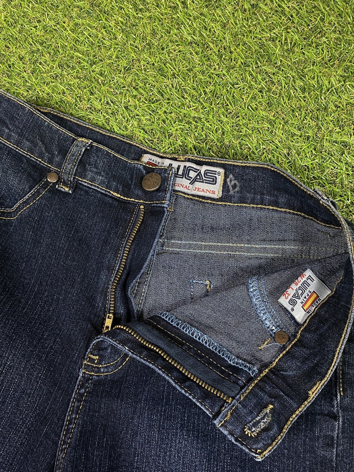If Six Was Nine Vintage 90s Flared jeans Japanese LGB style size 28x32 Size 28" / US 6 / IT 42 - 5 Thumbnail