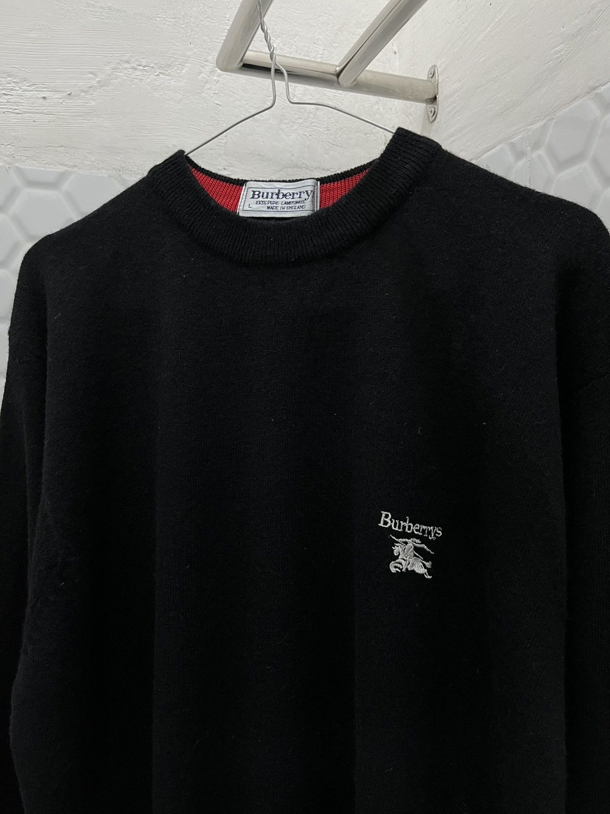 Burberry × Burberry Prorsum Vintage Burberrys Wool Sweater Size US L / EU 52-54 / 3 - 2 Thumbnail