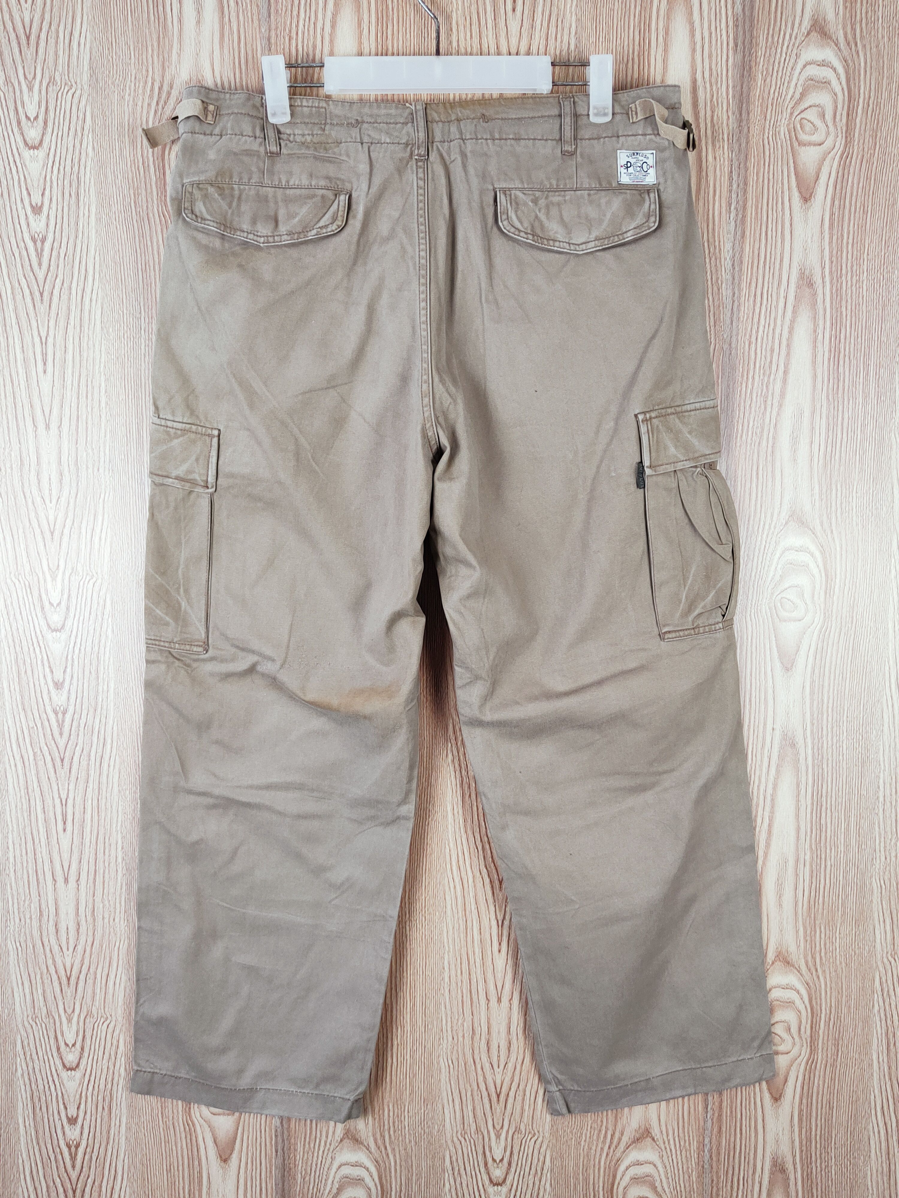 Generic Surplus Surplus Brown Multipocket Tactical Cargo Pants #W457 Size US 34 / EU 50 - 7 Thumbnail