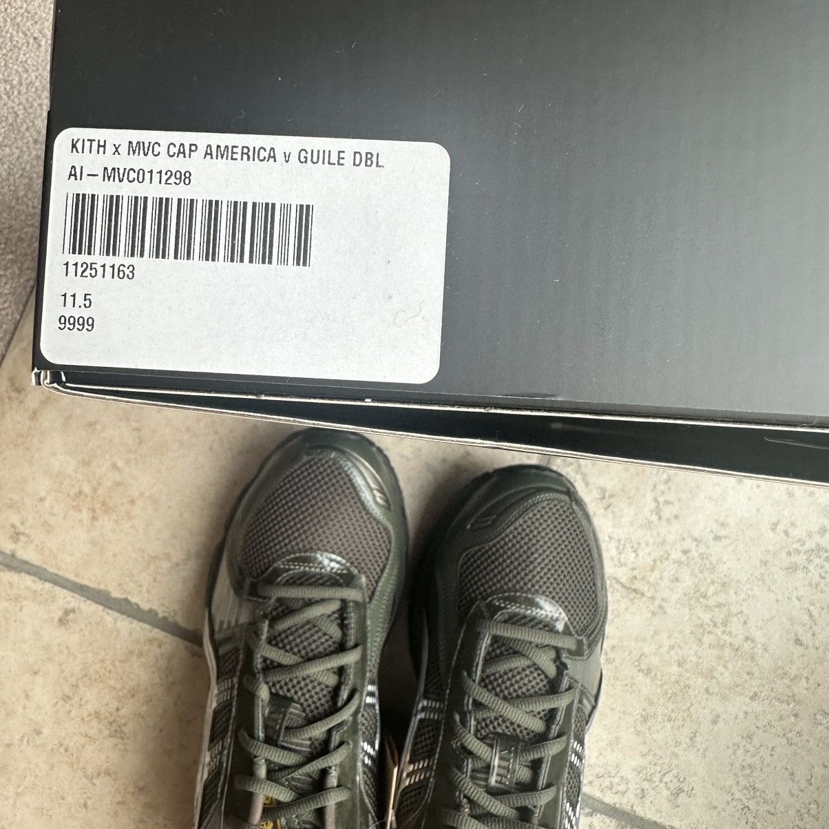 Asics × Kith Kith Marvel vs. Capcom Guile ASICS Gel-Kayano 12.1 Size US 11.5 / EU 44-45 - 10 Thumbnail