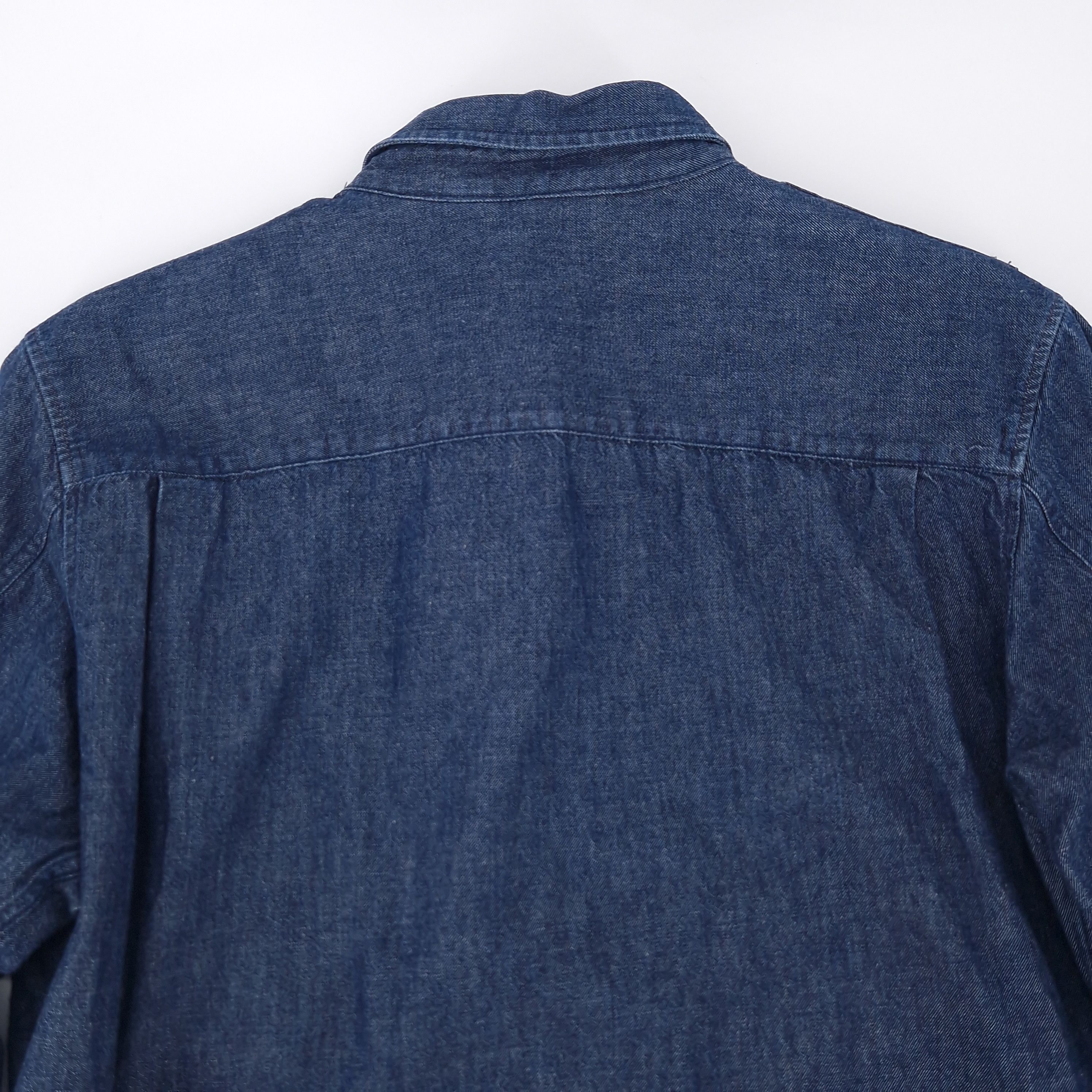 Helmut Lang 1998 Raw Denim shirt Size US M / EU 48-50 / 2 - 8 Thumbnail