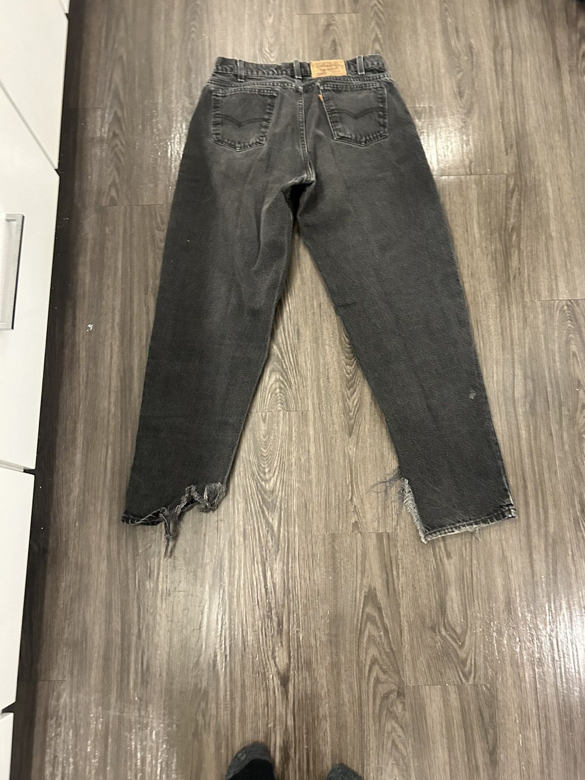 Levi's Vintage Clothing Black Levis 560 *ORANGE TAB* *SIZE 34* Size US 34 / EU 50 - 2 Thumbnail
