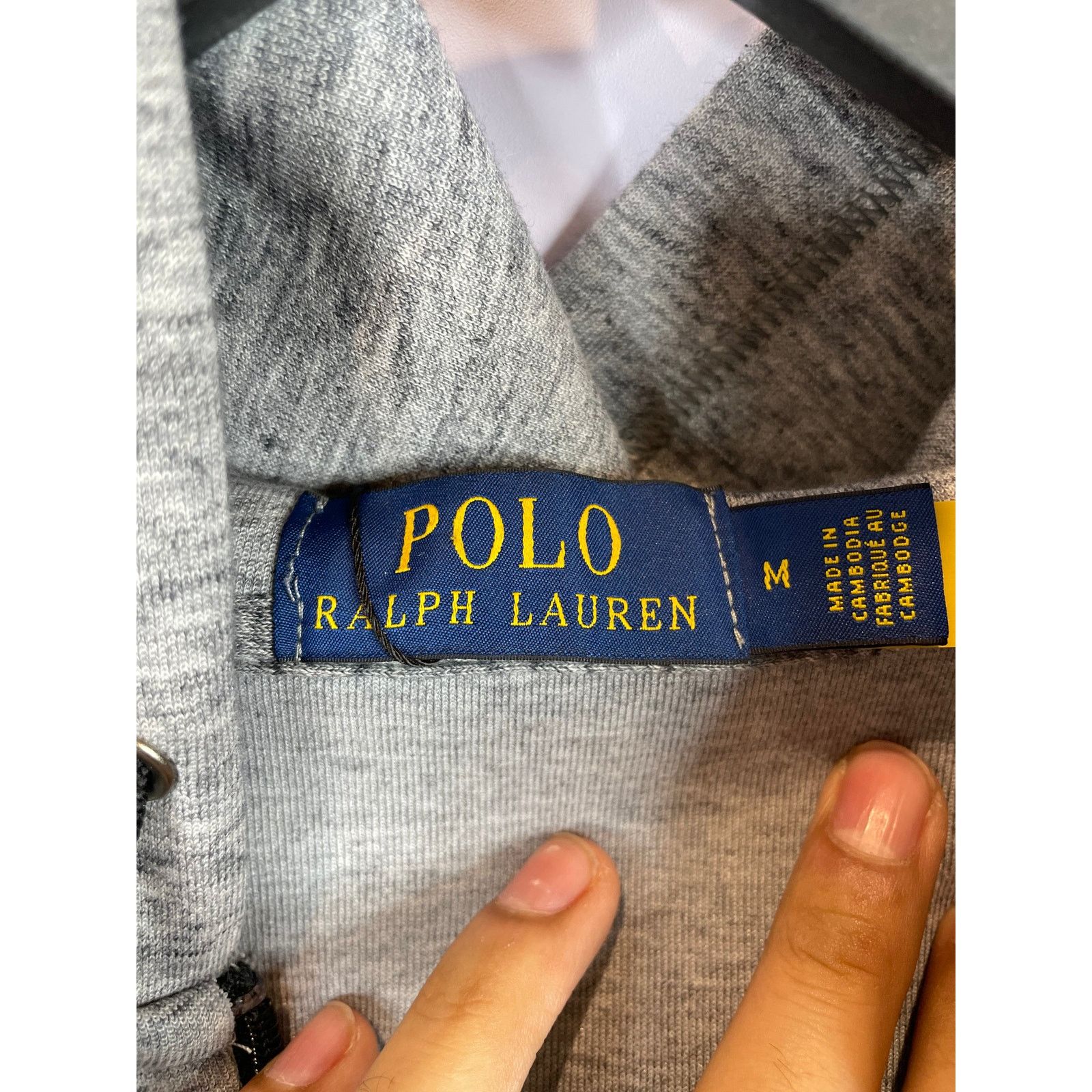 Polo Ralph Lauren Polo Ralph Lauren Zip Up Grey New Large Size US L / EU 52-54 / 3 - 3 Thumbnail
