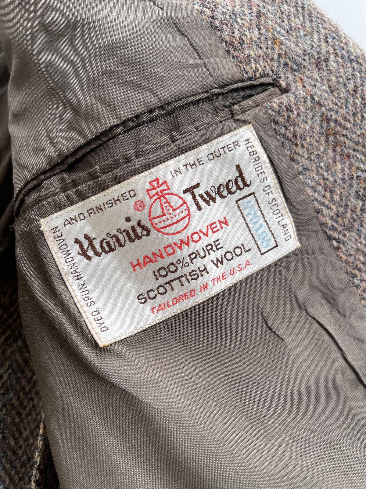 Harris Tweed Harris Tweed Scottish Wool Coat Size US L / EU 52-54 / 3 - 5 Thumbnail