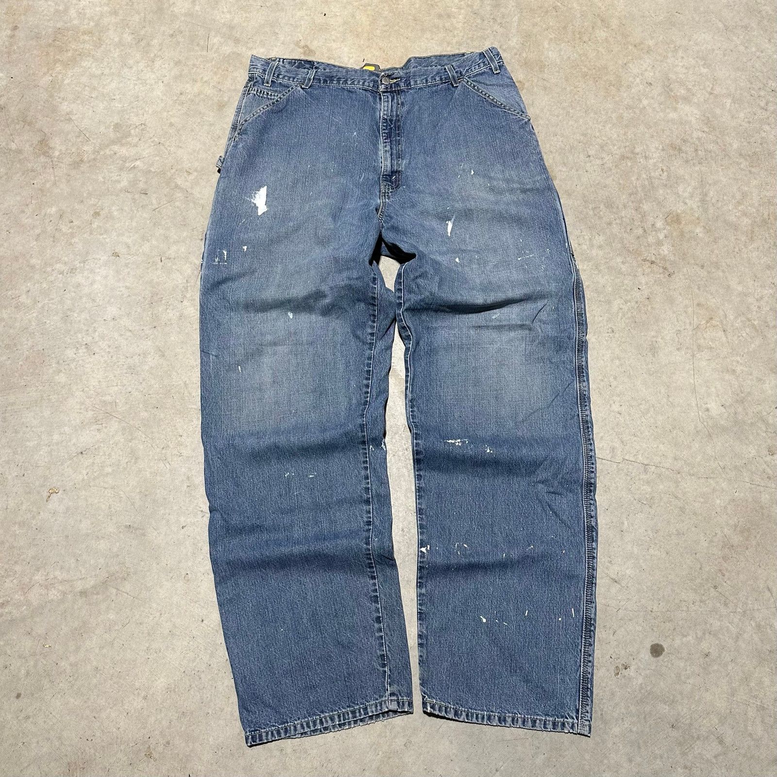 Levi's Vintage Levis Baggy Silver Tabs size 40x38 in Men Size US 40 / EU 56 - 1 Thumbnail