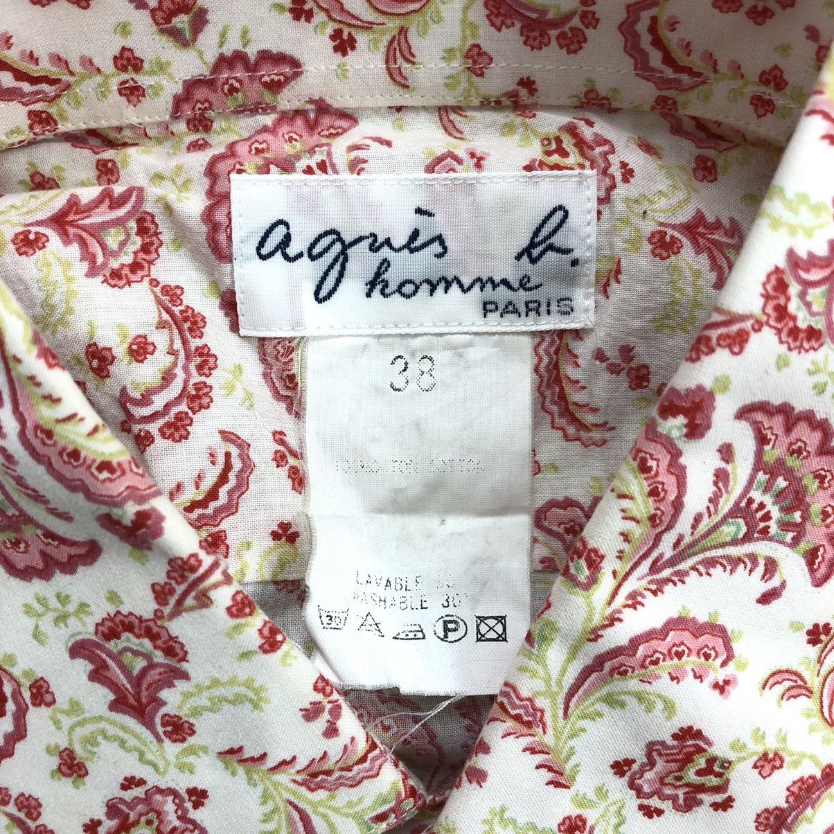 Designer × Vintage × agnes b. Vintage Agnes B. Paris Floral Spring Time Long Shirt Size US S / EU 44-46 / 1 - 7 Thumbnail