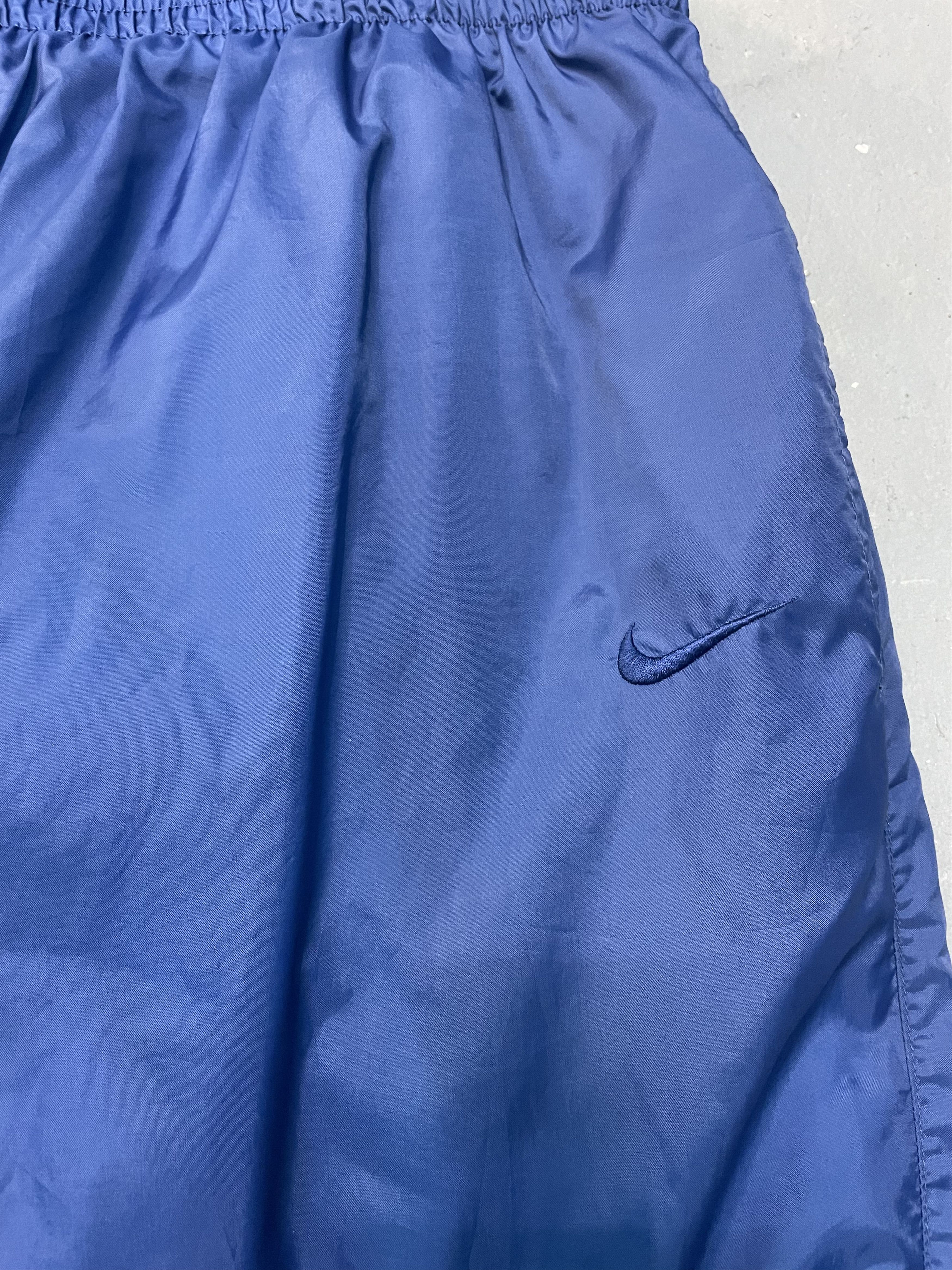 Nike Nike Vintage Nylon Track Pants Navy XL Size US 36 / EU 52 - 3 Thumbnail
