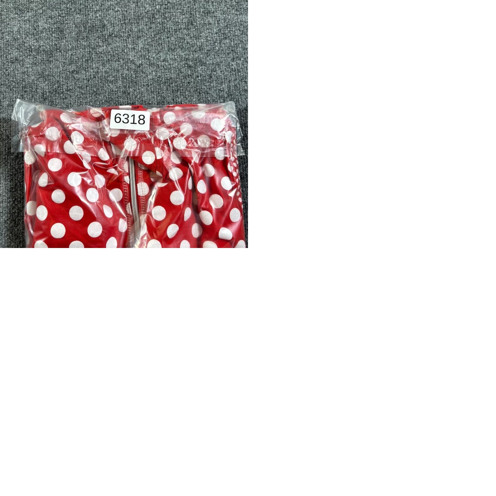 Vintage Onque Casual Jacket Womens XL Red White Polka Dot 3/4 Sleeve Full Zip Jacket Size L / US 10 / IT 46 - 9 Thumbnail