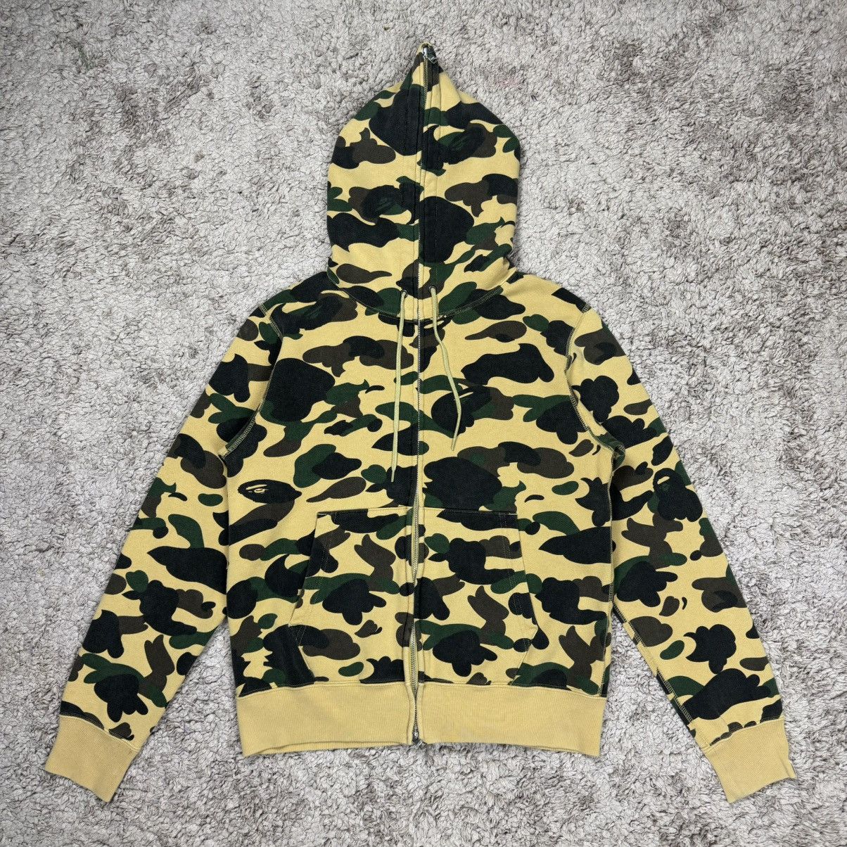Vintage Bape 1st Camo Fullzipper Hoodie
