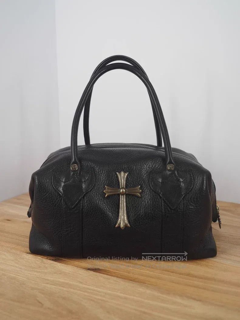 Chrome Hearts CHROME HEARTS Silver Cross Dumpling Bag Size ONE SIZE - 1 Thumbnail