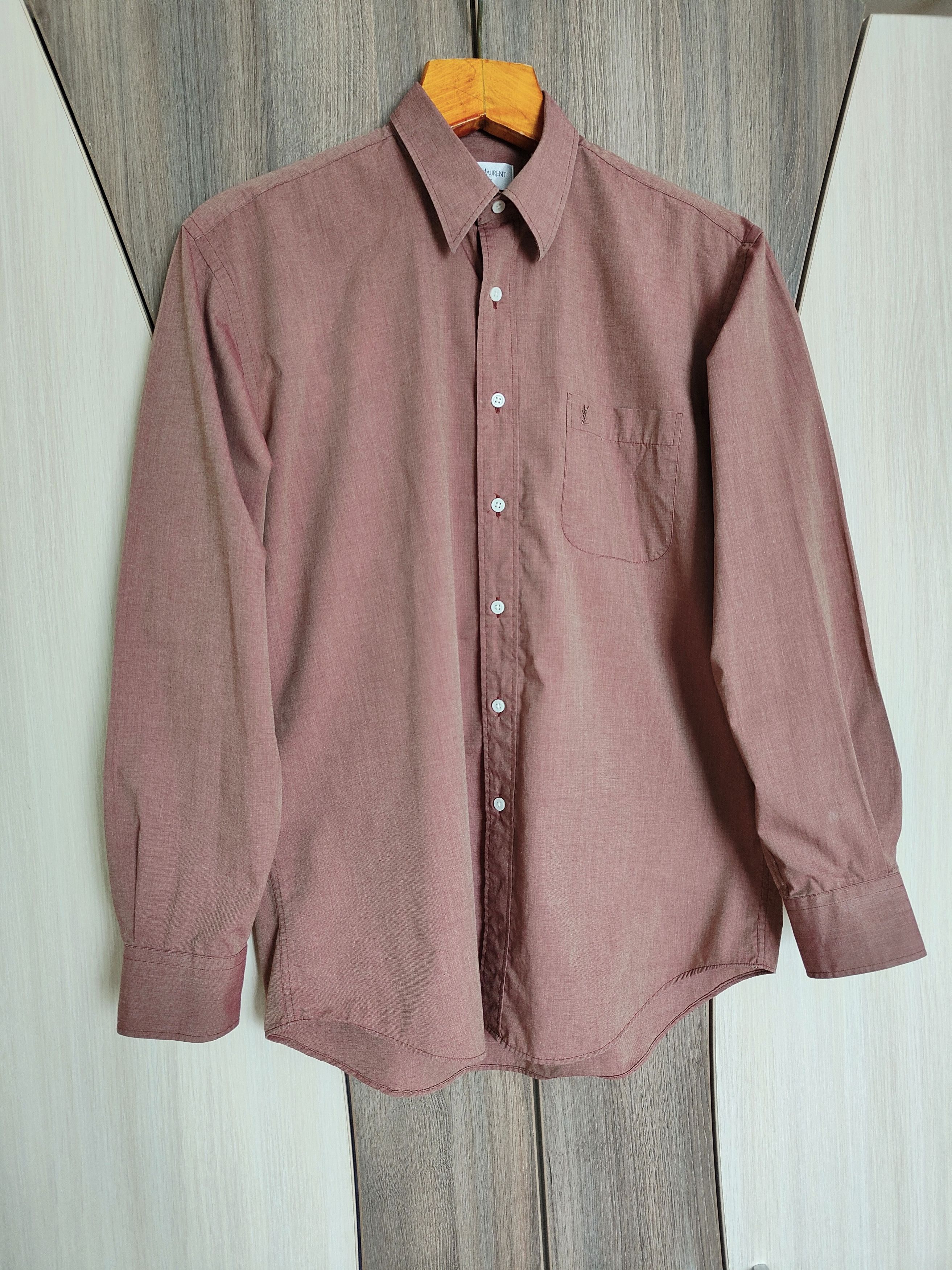 Yves Saint Laurent Yves Saint Laurent Shirt Ysl Vintage Yves Saint Laurent Size US M / EU 48-50 / 2 - 3 Thumbnail