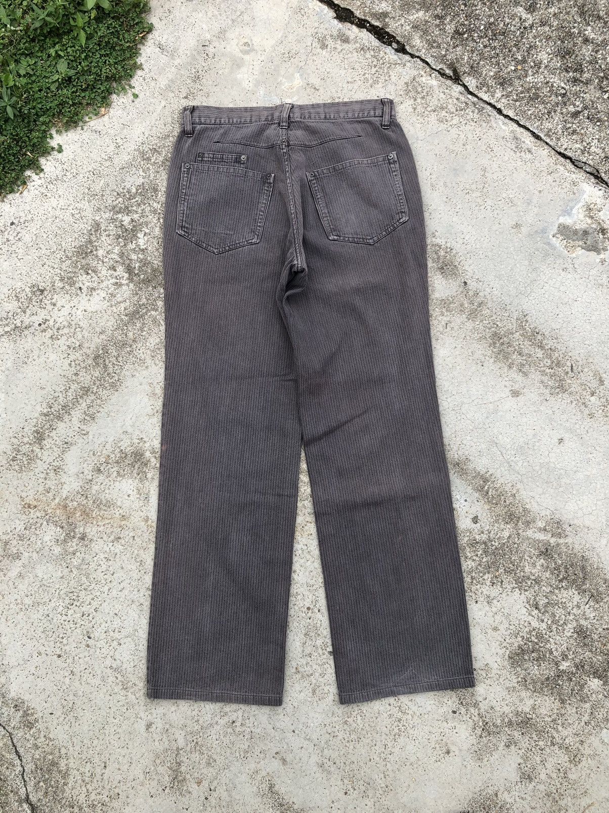 Japanese Brand WIDE LEG FADED GREY JEANS BY B. a-Dieu Size US 30 / EU 46 - 9 Thumbnail