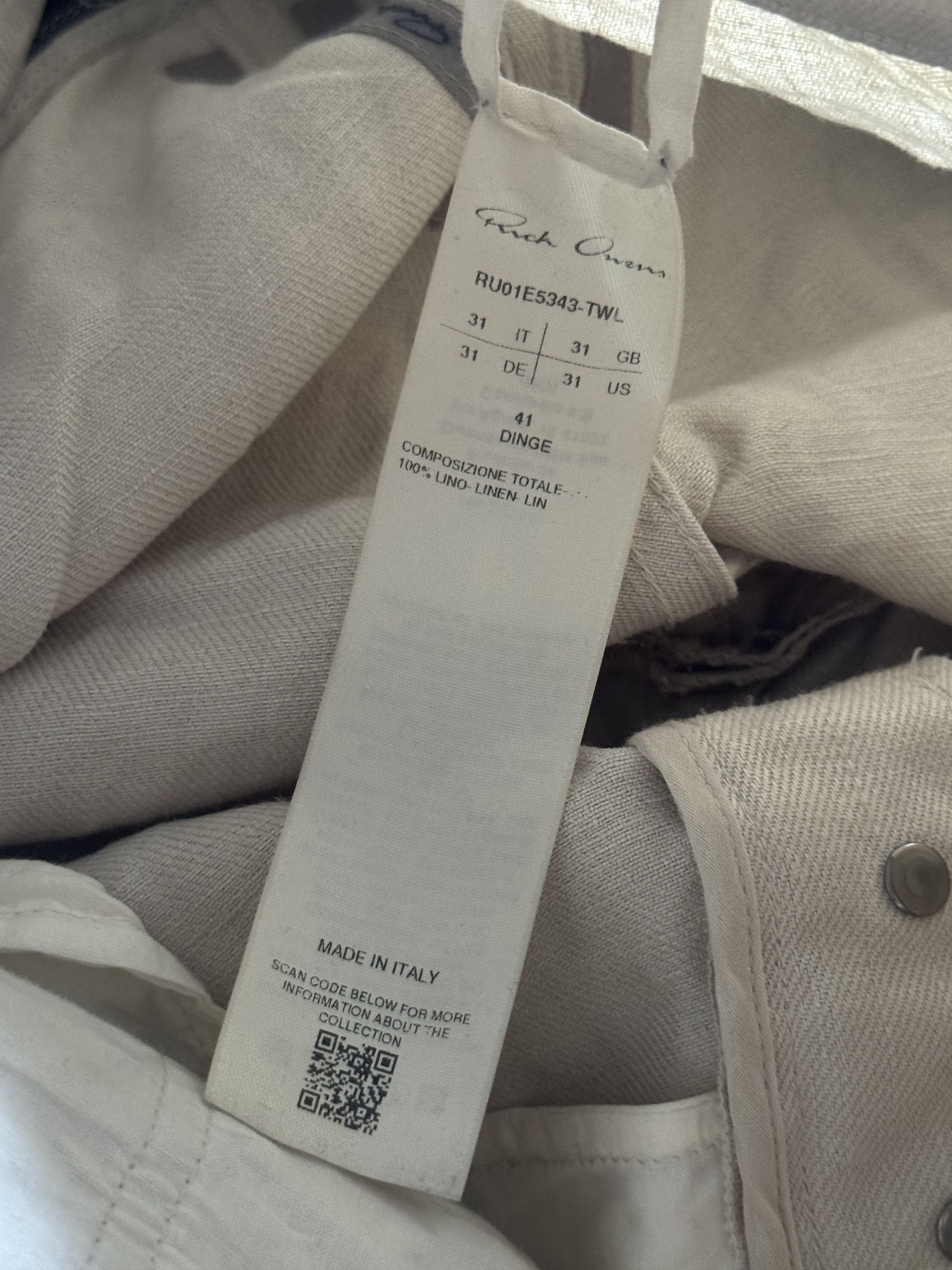 Rick Owens Rick Owens Mainline Hollywood ss25 banana bolans Size US 31 - 7 Thumbnail