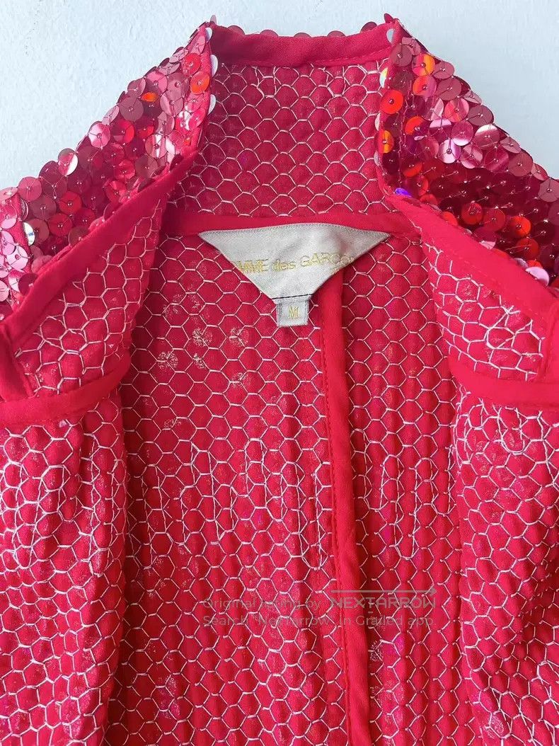 Comme des Garcons Comme des Garcons Sequined Beaded Jacket Size M / US 6-8 / IT 42-44 - 5 Thumbnail