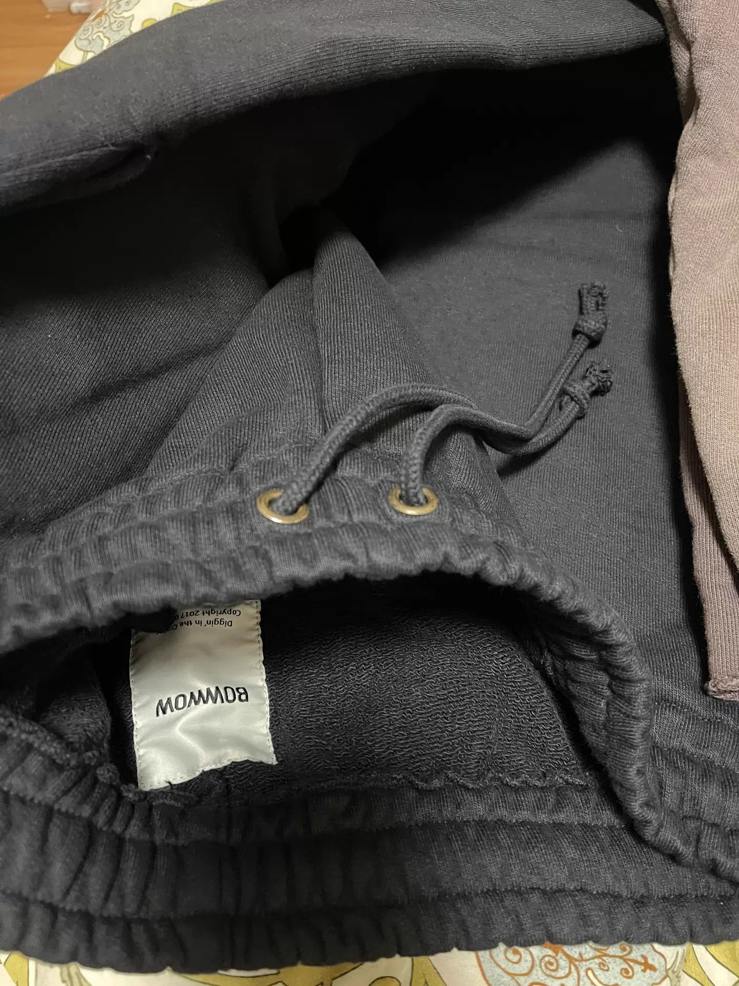 Other BOW WOW DIRTY Washed Straight Cuffed SweatPants 25AW xl blk/tan Size US 36 / EU 52 - 3 Thumbnail