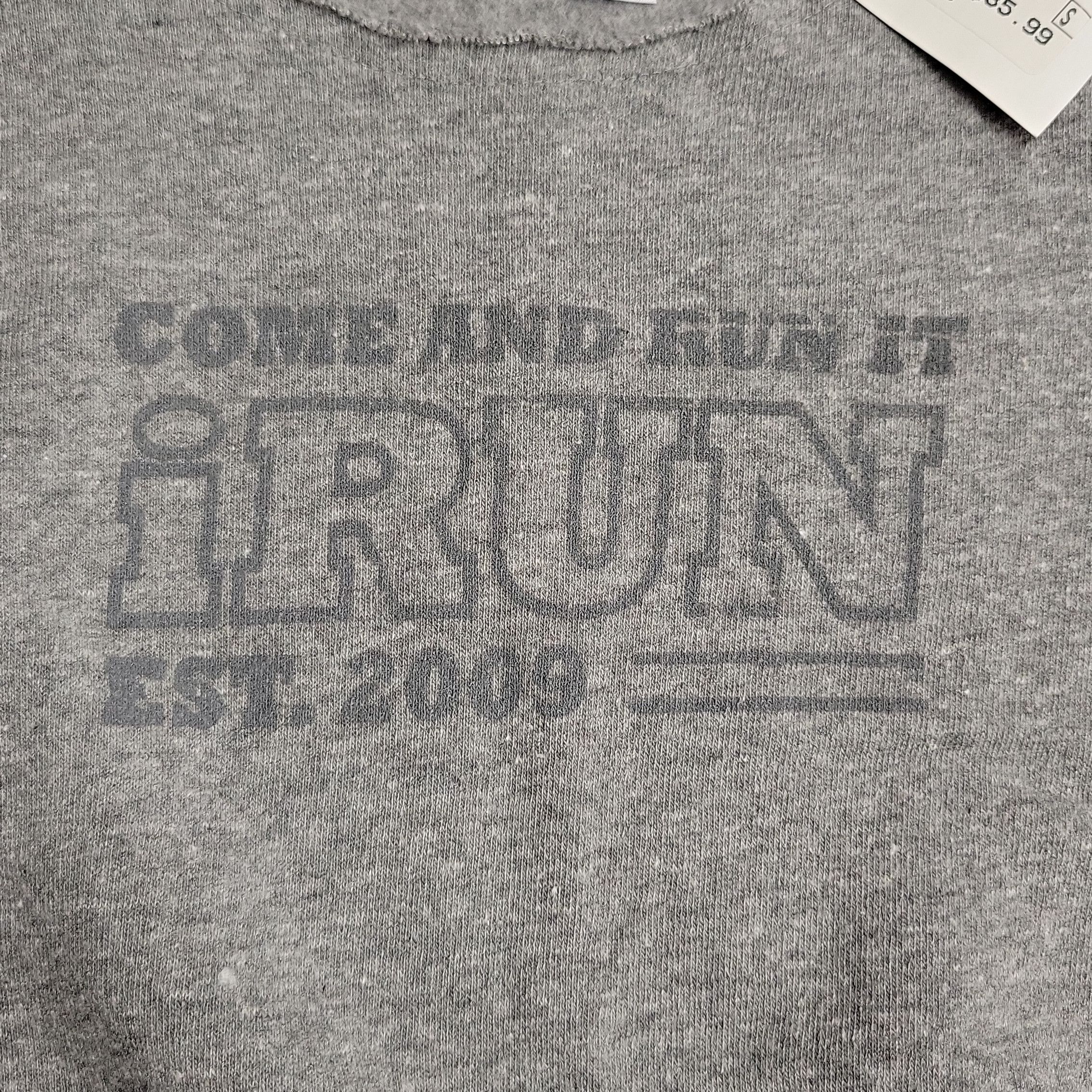 NBDN Nobrandedon 5 for 25 NEW I Run Cutoff Super Soft Sweatshirt sz S Size S / US 4 / IT 40 - 3 Thumbnail