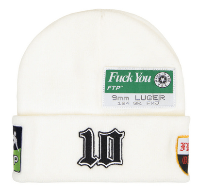 Fuck The Population FTP Club Logo Beanie Size ONE SIZE - 3 Thumbnail