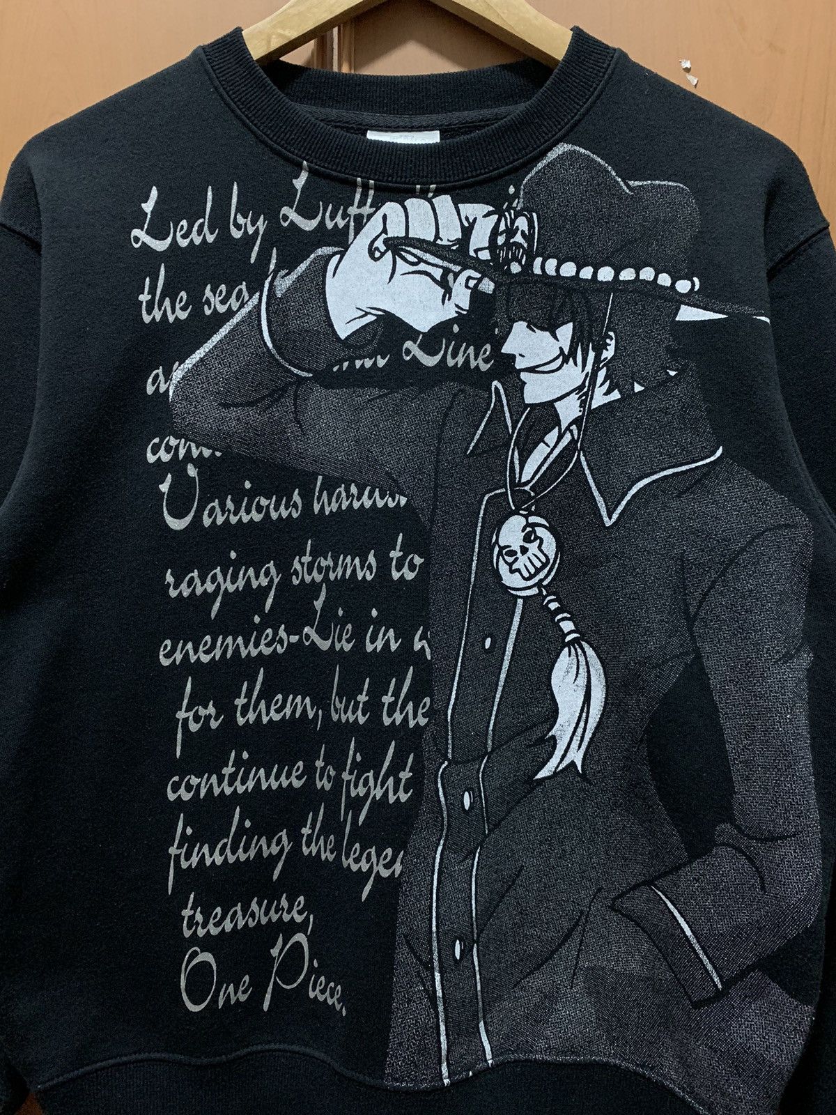 One Piece One Piece Portgas D.Ace Big Print Sweatshirt Size US M / EU 48-50 / 2 - 4 Thumbnail