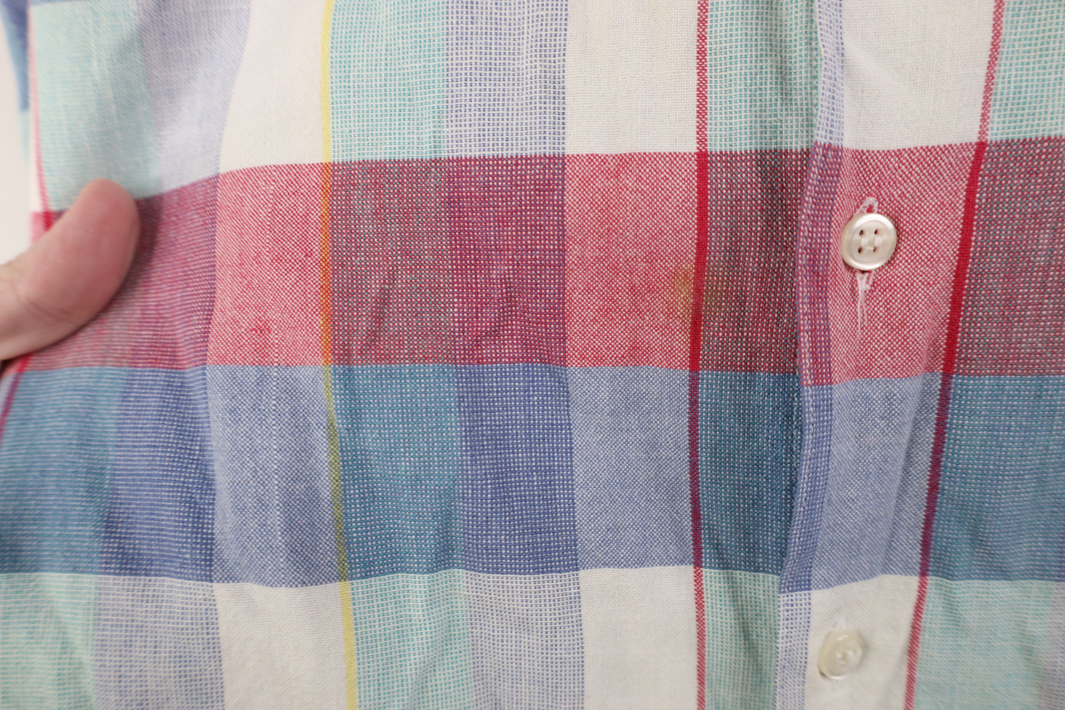 Vintage Vintage 70s 80s Streetwear Short Sleeve Button Down Shirt Size US L / EU 52-54 / 3 - 7 Thumbnail