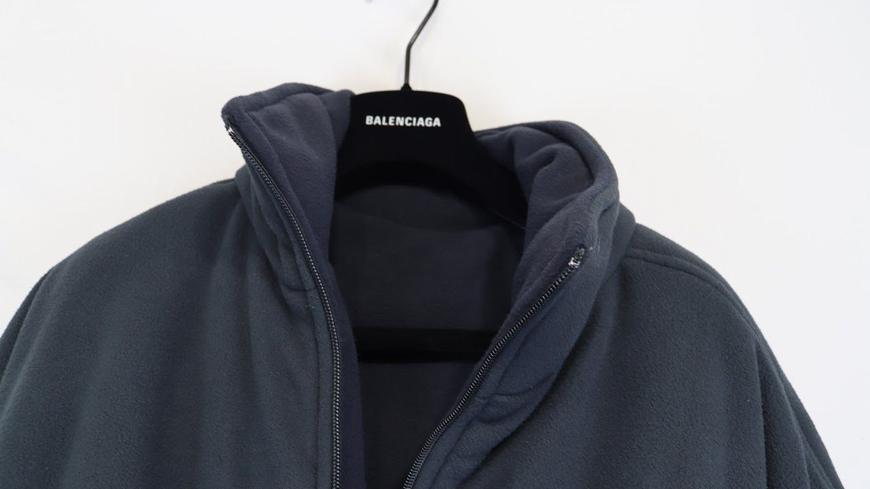 Balenciaga o1rshd1 Jacket in Blue Size US M / EU 48-50 / 2 - 5 Thumbnail