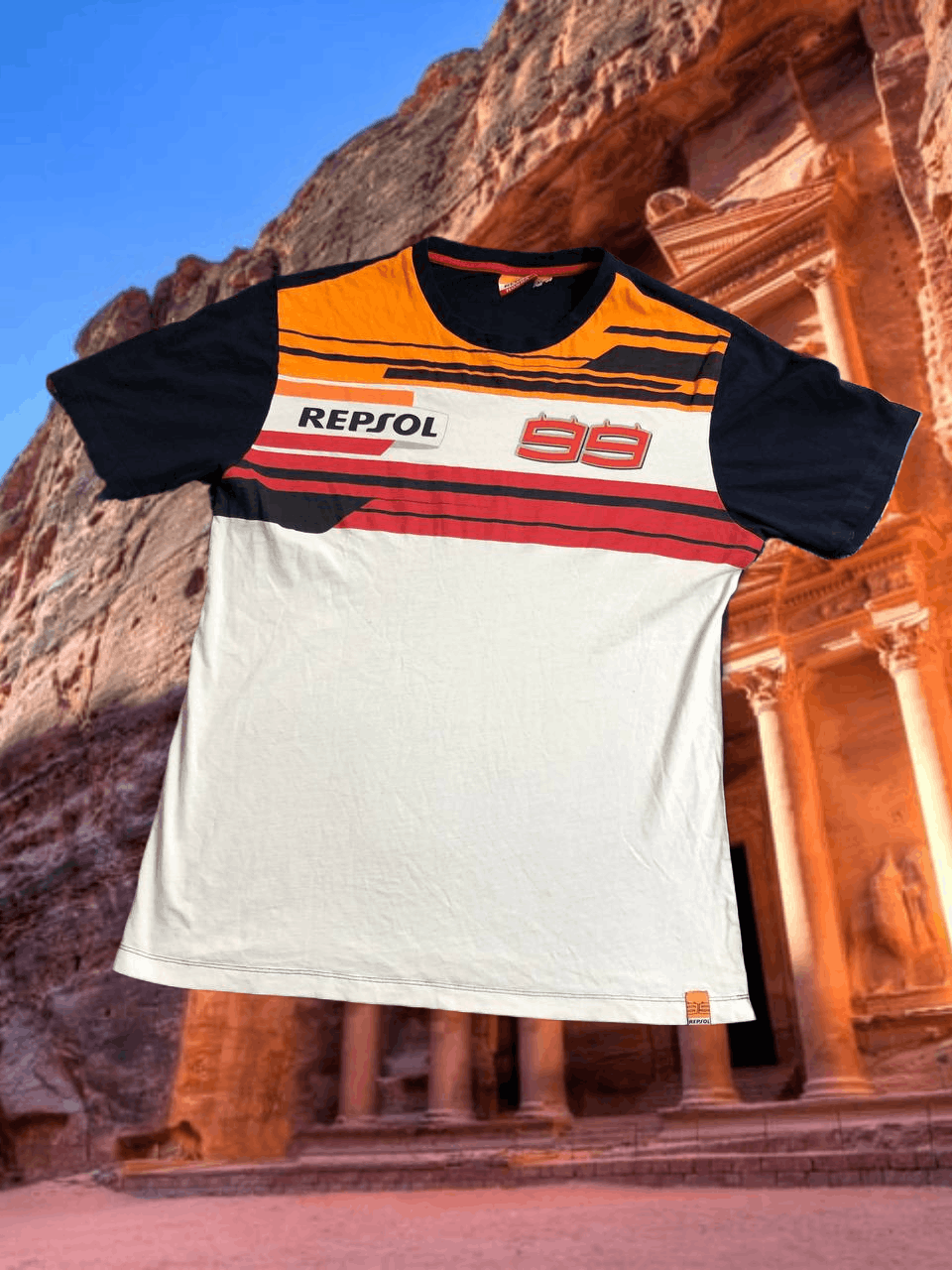 Honda Streetwear Repsol Honda #99 T-Shirt Y2K Vintage Size US M / EU 48-50 / 2 - 1 Thumbnail