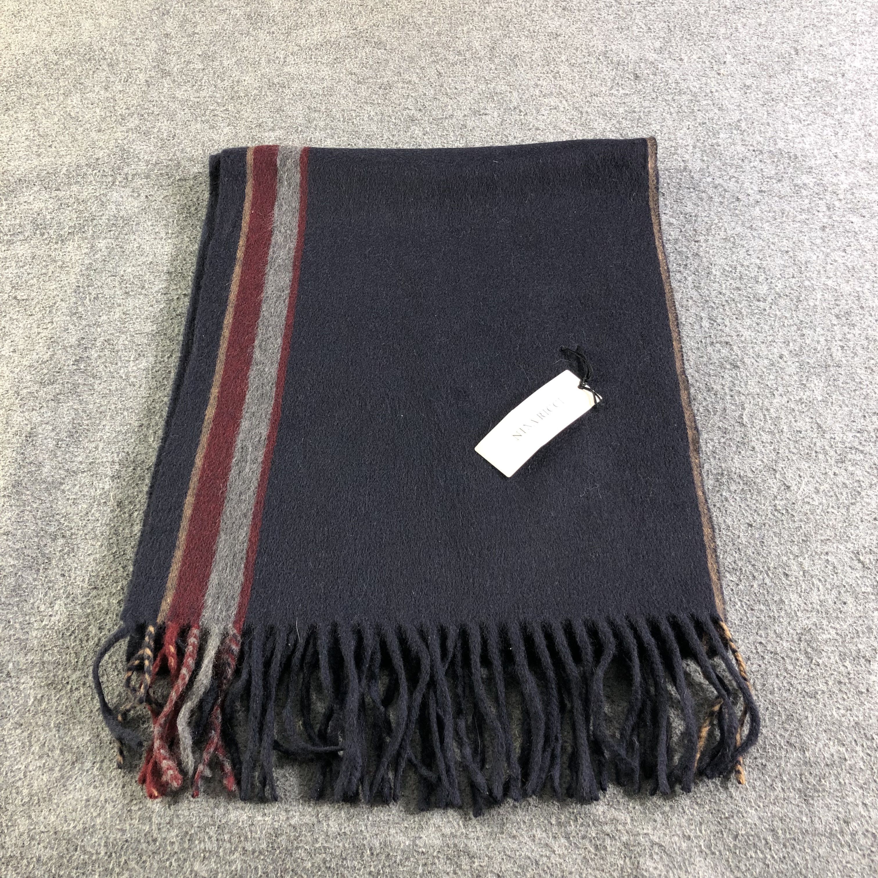Nina Ricci Nina Ricci Cashmere Scarf Muffler V1904 Size ONE SIZE - 2 Thumbnail