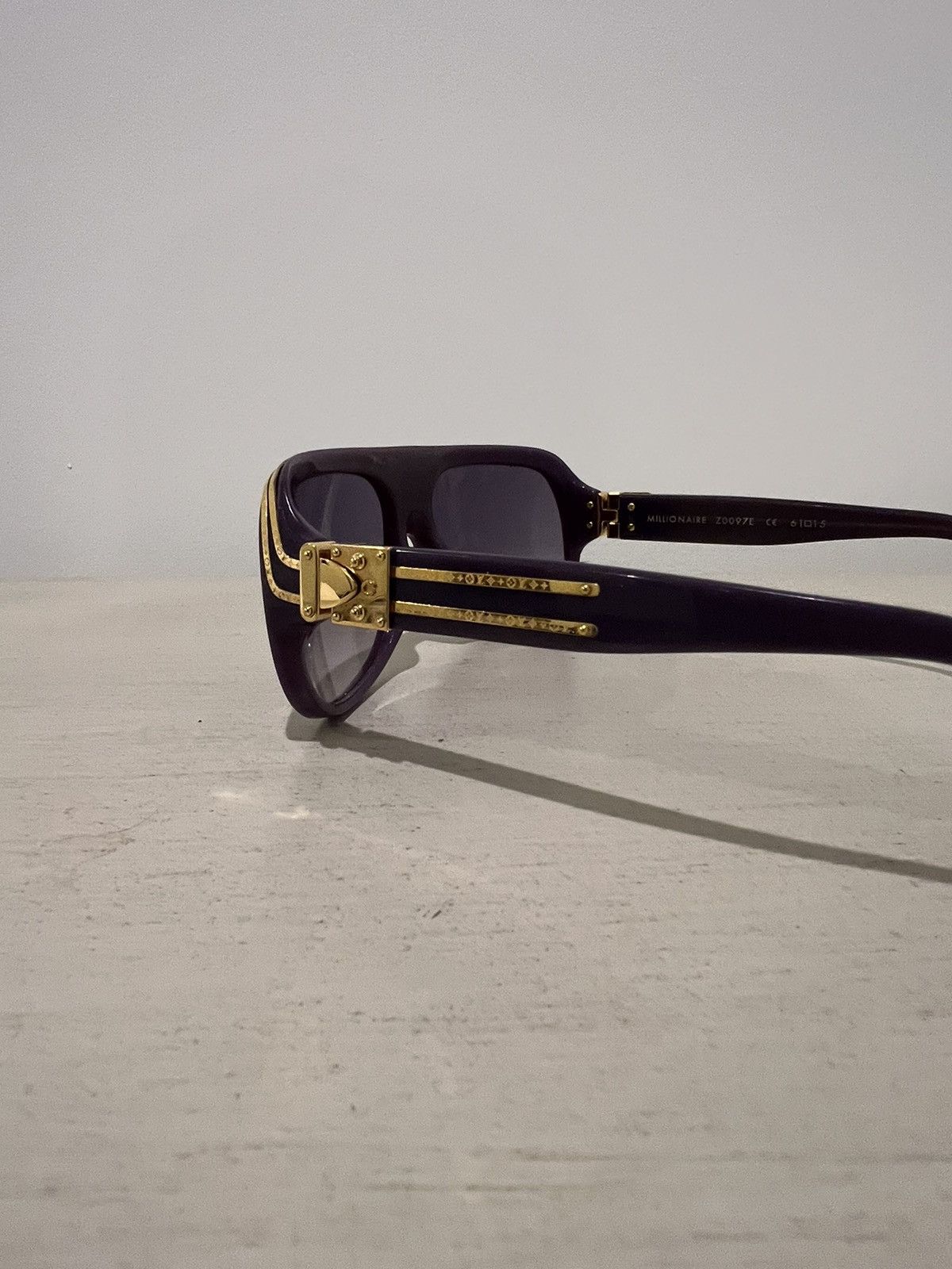 Louis Vuitton Louis Vuitton 2006 Millionaire Glasses Size ONE SIZE - 5 Thumbnail