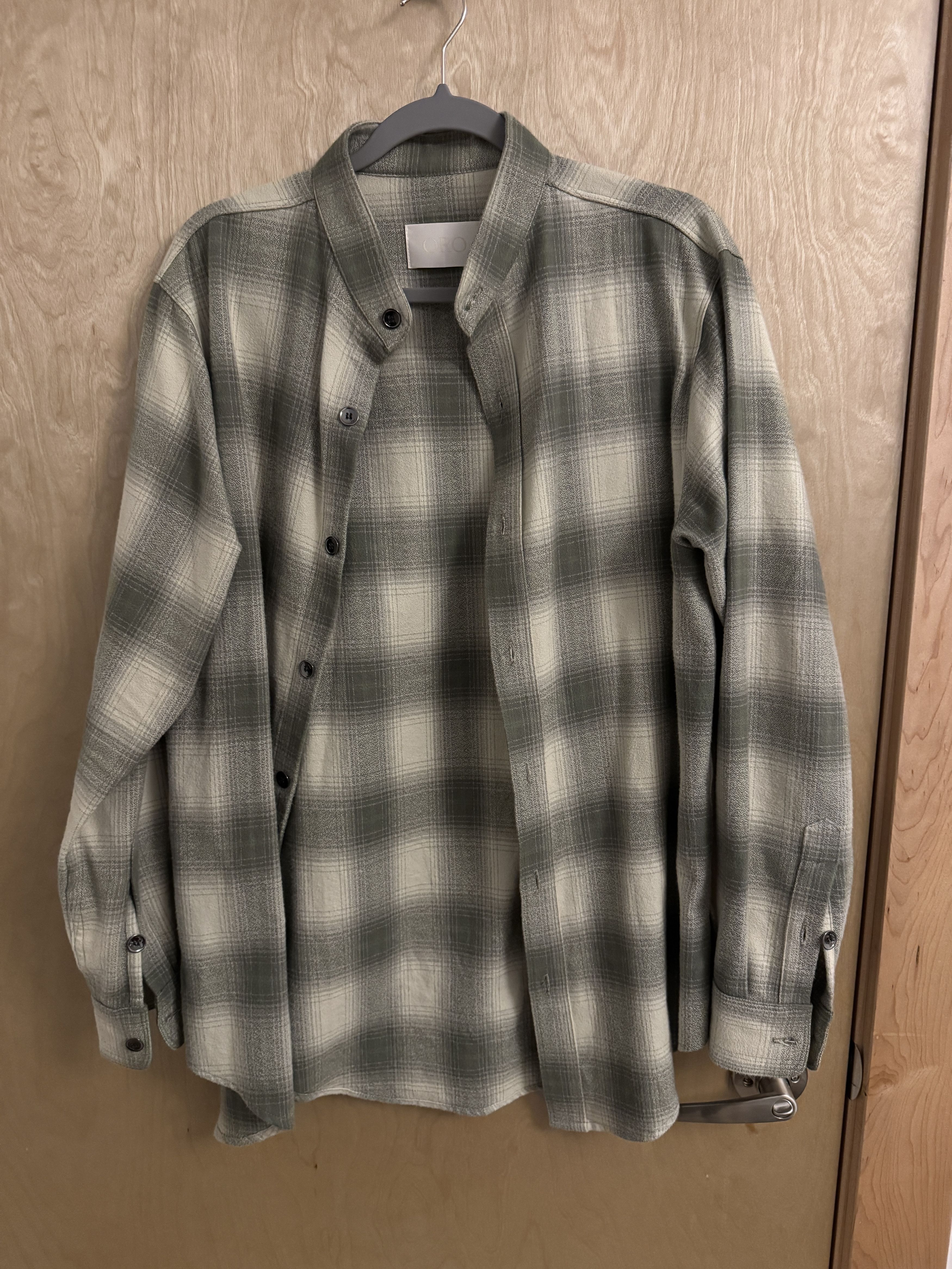 Oro Los Angeles THE KITZA PLAID SHIRT Size US M / EU 48-50 / 2 - 1 Thumbnail