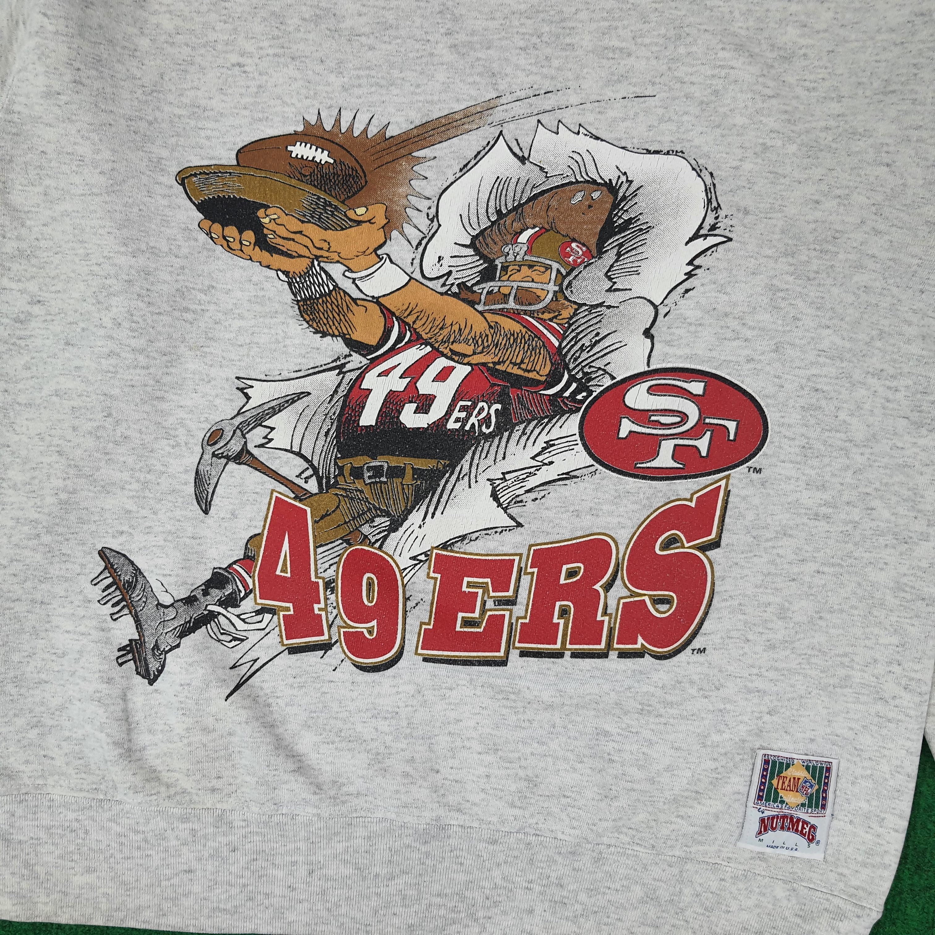 Nutmeg Vintage Nutmeg San Francisco 49ers Jack Davis C261N7 Size US M / EU 48-50 / 2 - 2 Thumbnail
