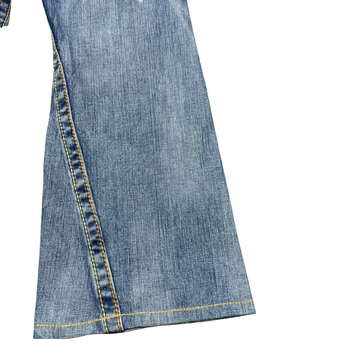 True Religion Vintage True Religion Joey Big T Denim Flare Jeans Size US 29 - 16 Thumbnail