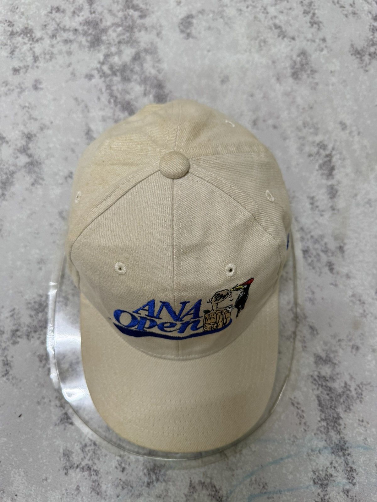 Japanese Brand Vintage Ana Open Velcro Adjustable Cap Size ONE SIZE - 5 Thumbnail