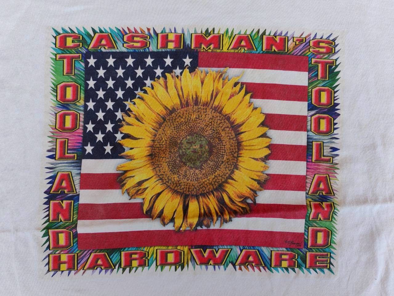 Gildan Ed Seeman Artist Cashman's Tool & Hardware 2005 Vtg T Shirt Size US M / EU 48-50 / 2 - 2 Thumbnail