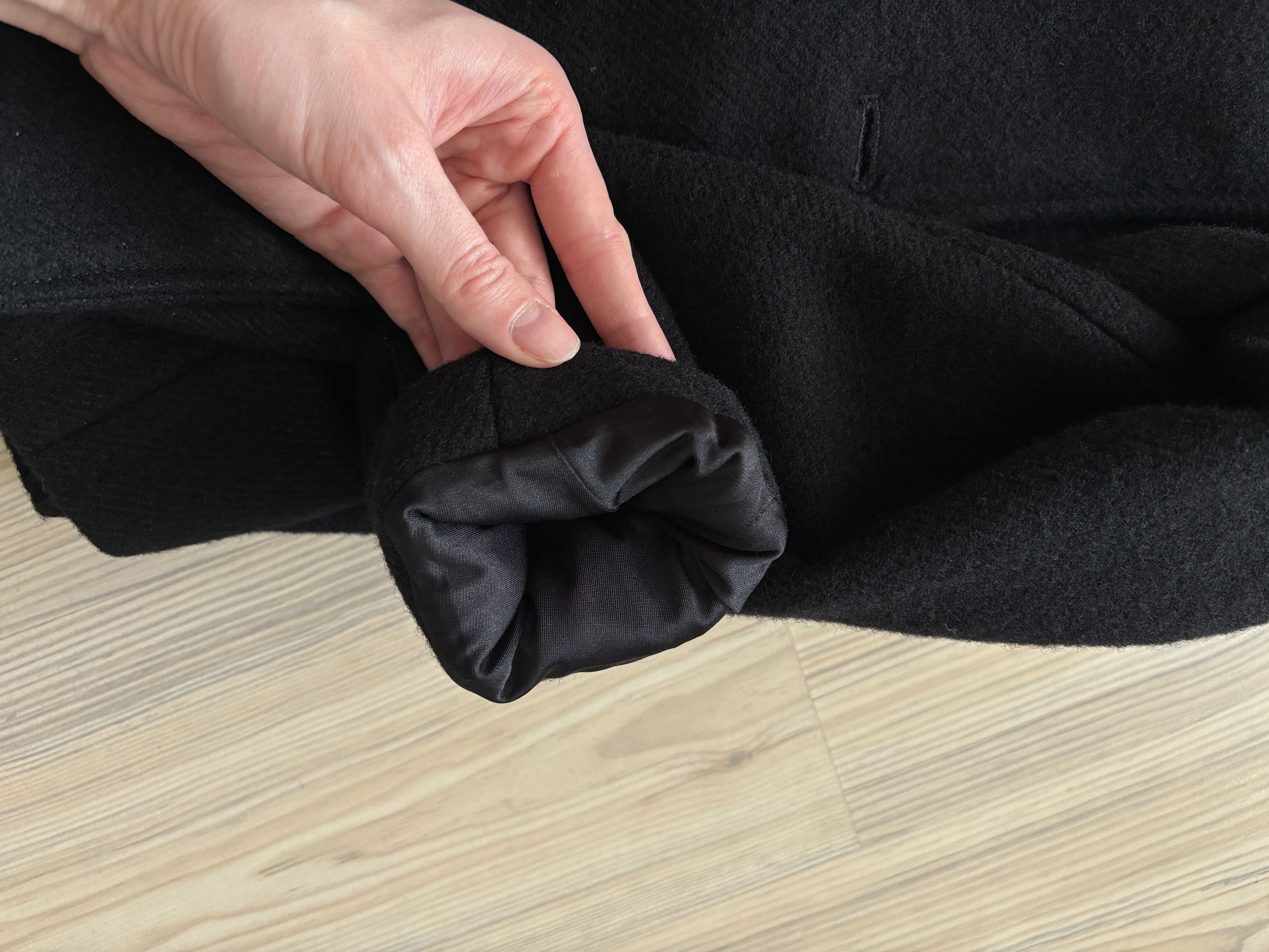 Devoa DEVOA Loose Fit Jacket Linen / Virgin Wool （BLACK） Size US L / EU 52-54 / 3 - 16 Thumbnail