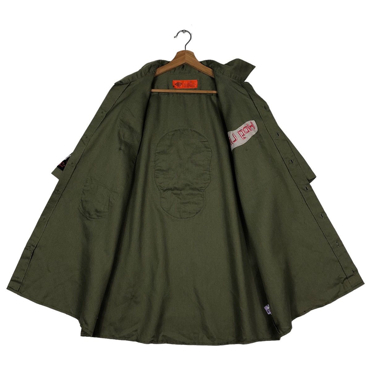 Japanese Brand 🔥Vintage Work Shirt Bowling Dickies Skeleton Big Logo Size US XXL / EU 58 / 5 - 13 Thumbnail